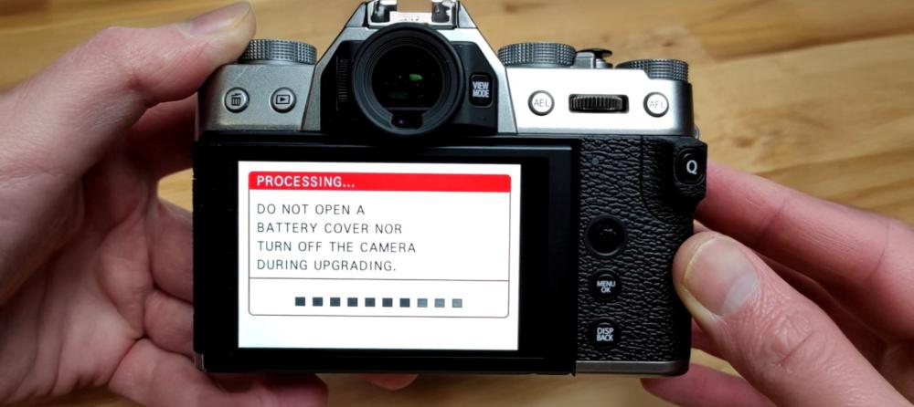 firmware updates, body part care, lens maintenance, port care, viewfinder, and battery care. 