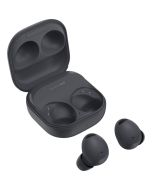Front and side view of Samsung Galaxy Buds 2 Pro, Graphite