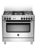 Front view of La Germania 90x60 Cooking Range with Gas Oven - AMS95C31CX
