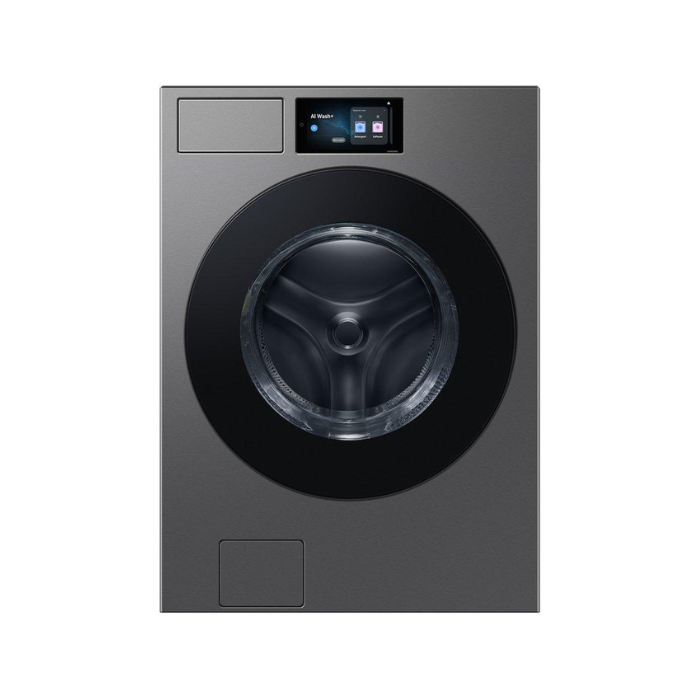 Samsung 21Kg/11Kg Washer Dryer Combo, 1100 RPM, AI Control, Dark Steel - WD90F21BCSGK