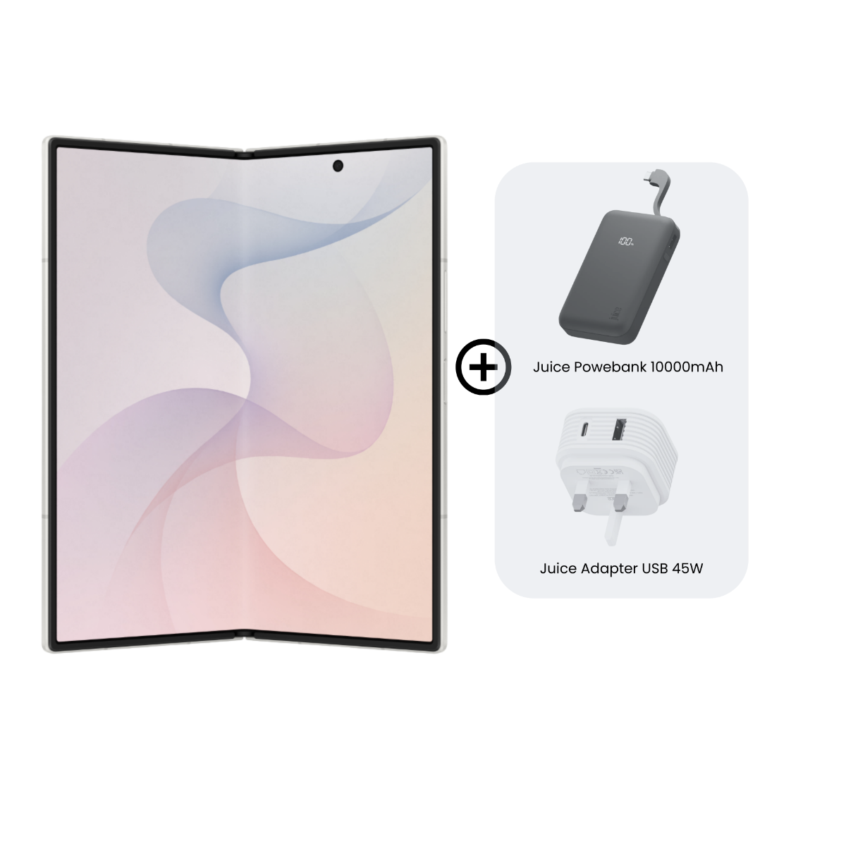 Samsung Galaxy Z Fold8 Ultra 5G, 256GB Storage 12GB Ram Smartphone, Cream - F976BZWIMEA