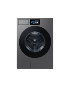 Samsung 18.5kg + 9.5kg Washer Dryer Bespoke AI Laundry Combo, RPM 1400, Dark Steel - WD90F18BCSGU