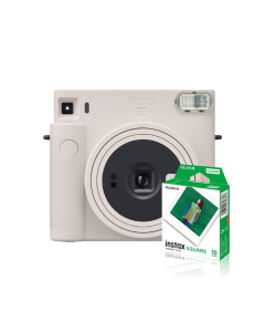 FujiFilm Instax Square SQ1 Camera, Chalk White