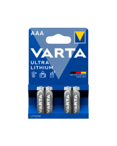 Varta Battery Lithium AAA Bli 4 Varta - 6103301404
