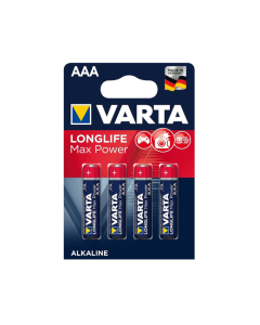 Varta Battery 4703/4 LongLife Max Power AAA 4pcs.  - 4703101404