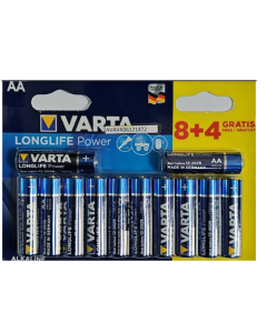 Varta Battery Long Life Power AA 8+4 - 4906121472