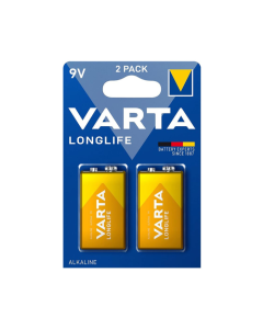 LongLife 2 X 9V Single Blister - 4122101412