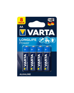 Varta Battery Long Life Power AA BLI 8 Alkaline 04906121438