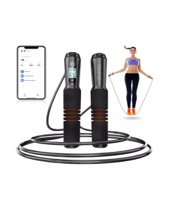 Renpho Smart Jump Rope, Black - RQ001BK