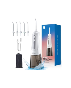 Renpho Water Dental Flosser Teeth Cleaning, Cordless Oral Irrigator, White - RPHWF001WH