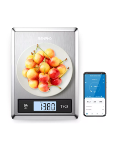 Renpho Smart Food Scale, Silver - ESSNS01SL