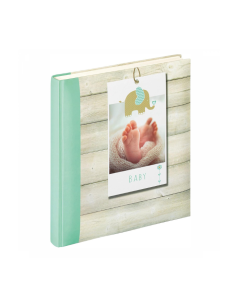 Walther Design UK-147-A Baby Photo Album, Green