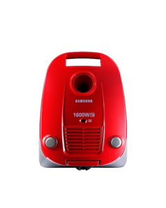 Samsung 1600W Canister Bag Vacuum Cleaner, Red - VCC4130S37/XSG 
