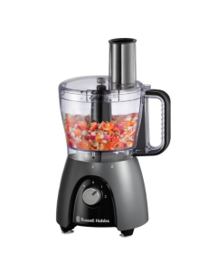 Russell Hobbs Desire Charcoal 2 in 1 Food Processor & Blender 900W Peak Power, Black - 27111