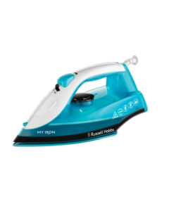 Russell Hobbs My Iron Steam Iron, Ceramic Soleplate, Blue - 25580
