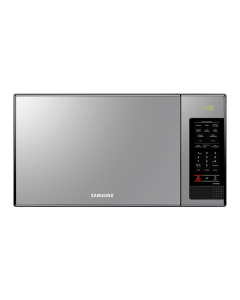 Samsung 40L Grill Microwave Oven with Glass Mirror Finish, Enamel White - MG402MADXBB/SG