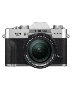 FujiFilm X-T30II Mirrorless Digital Camera with 18-55mm Lens-Silver