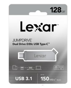 Lexar USB 3.1 Flash Drive - 130MB 32GB - 128GB