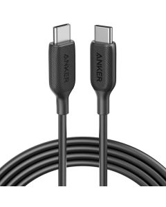 Anker PowerLine III USB-C to USB-C Cable Black-6 ft