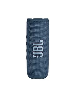 Front view of JBL Flip6 Waterproof Portable Bluetooth Speaker, Blue