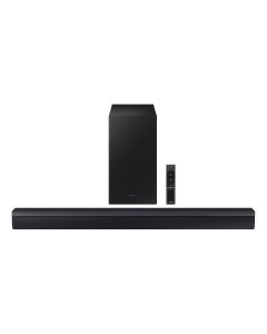 Front view of Samsung Soundbar HW-C450 with Built-in Woofer