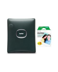 Fujifilm Instax Square Printer Green- Bundle Box