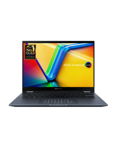 Asus Vivobook S 14 Flip OLED TP3402VA-OLEDI7G 2-in-1 Convertible  Laptop – 13th Gen / Intel Core i7-13700H / 14inch OLED / 512GB SSD / 16GB RAM / Shared Intel Iris Xe Graphics / Windows 11 Home / English & Arabic Keyboard / Quiet Blue / 1 Year Warranty