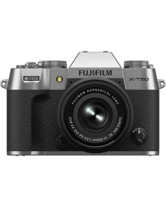 Fujifilm Digital Camera X-T50 15-45mm Kit, Silver