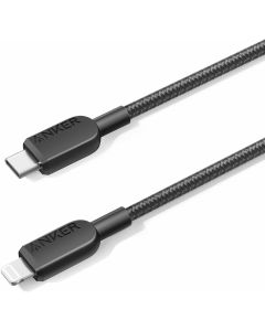 Anker USB-C To Lightning Cable 3ft. B2C, Black - A82B2011 