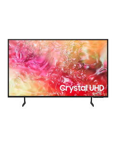 Front view of Samsung 75 Inch DU7000 Crystal UHD 4K Smart TV - 75DU7000UXZN 	