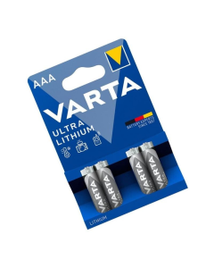Battery Lithium AAA Be 4 Varta - 6103301404