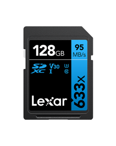 Lexar 633x Micro SDHC/SDXC UHS-I Card 95MBPS-128Gb
