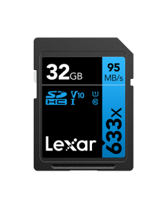 Lexar 633x Micro SDHC/SDXC UHS-I Card 95MBPS-32Gb
