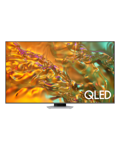 Front view of Samsung 65 Inch Q80D QLED 4K Smart TV - 65Q80DAUXZN
