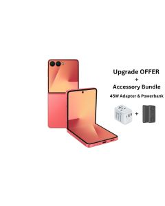 Samsung Galaxy Z Flip7 5G, 512GB Smartphone, Coral Red - F766BZREMEA 