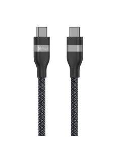 Anker USB-C to USB-C Cable, Bio Braided, 240W, 6ft - A82E2H21