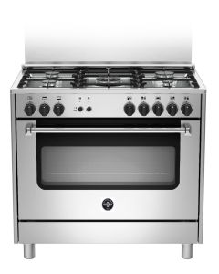 Lagermania 90x60 Range Cooker with Gas Oven - AMS95C31CX