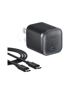 Anker Nano Charger 45W with USB-C Cable, Black - B2692K11 