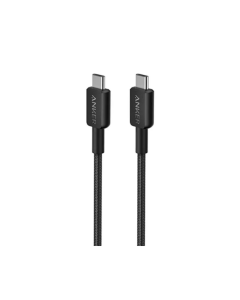 Anker USB-C to USB-C Braided Cable 6ft, Black - A81F6H11