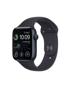Apple Watch SE 2nd Generation GPS 44mm Aluminum Case, Midnight Sport Band