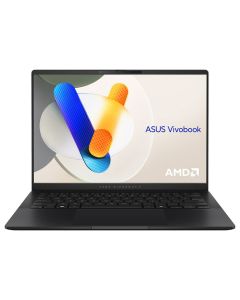 Asus Vivobook S 14 OLED Laptop M5406WA-OLEDR9L31WB, 14inch WUXGA, – AMD Ryzen AI 9 365, 1TB SSD, 32 GB RAM, Shared AMD Radeon 880M Graphics, Windows 11 Home, English & Arabic Keyboard, Middle East Version, Black - I9NE28AJ