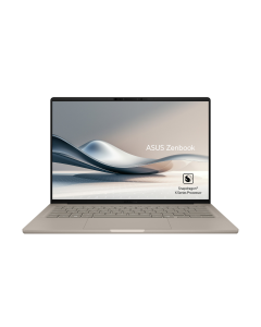 ASUS Zenbook A14 UX3407QA-QD521W, 14 Inch WUXGA, 1920 x 1200, OLED, 60Hz, Snapdragon® X X1 26 100 Processor, Qualcomm® Adreno™ GPU, LPDDR5X 16GB, 1TB M.2 NVMe™ PCIe® 4.0 SSD, Windows 11 Home, Beige