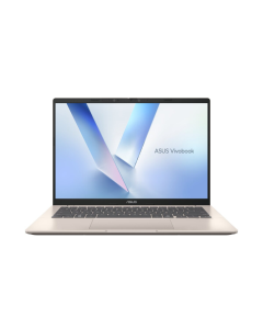 ASUS Vivobook 14 X1407QA-LY045W, 14.0-inch, WUXGA, 1920 x 1200, 60Hz, Snapdragon® X X1 26 100 Processor, Qualcomm® Adreno™ GPU, 512GB M.2 NVMe™ PCIe® 4.0 SSD, LPDDR5X 16GB, Windows 11 Home, Gold