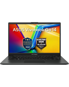 ASUS Vivobook Go 14 E1404FA-EB1211W, 14.0-inch, FHD 1920 x 1080, IPS-level Panel, 60Hz, AMD Ryzen 5 40 Processor 2.8GHz, AMD Radeon™ Graphics, 8GB Ram, 512GB M.2 NVMe™ PCIe® 3.0 SSD, Windows 11 Home, Black - R5MBES
