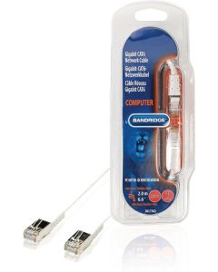 Bandridge BCL7302 Multimedia CAT6 UTP Network Cable 2.0m, White