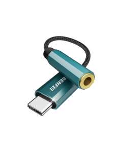 Benfei USB C to Audio Jack Adapter - 000349blue 