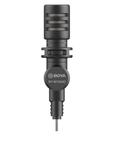 BOYA BY-M100UC - PLUG-IN AND PLAY MIC (TYPE-C)