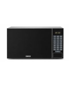 Zanussi 30L Microwave Oven with Grill, Silver Black - ZMW30FMGSA