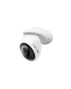 Tapo Outdoor Pan and Tilt Wi-Fi Security Camera, 4K 8MP Ultimate Clarity, White - C560WS