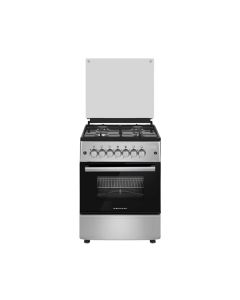 Zenan Gas Cooker, 60x60cm, 4 Burners, Stainless Steel - ZGC-60X60GG40F